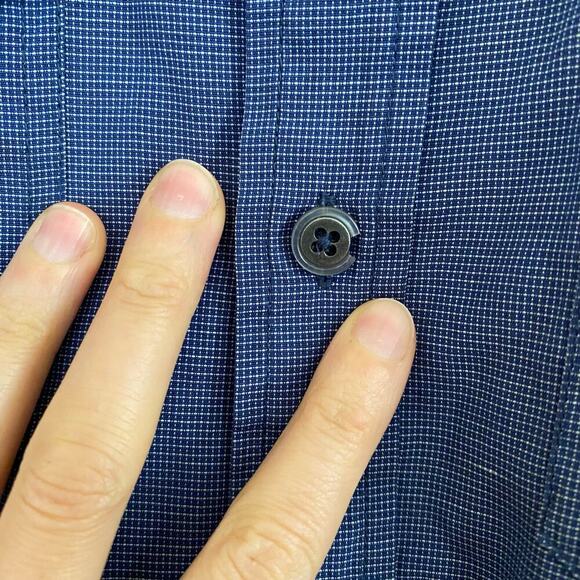 Prana Breathe Mens Button Up Shirt Size Medium Outdoors Hiking Roll Tab Sleeves - Picture 7 of 7